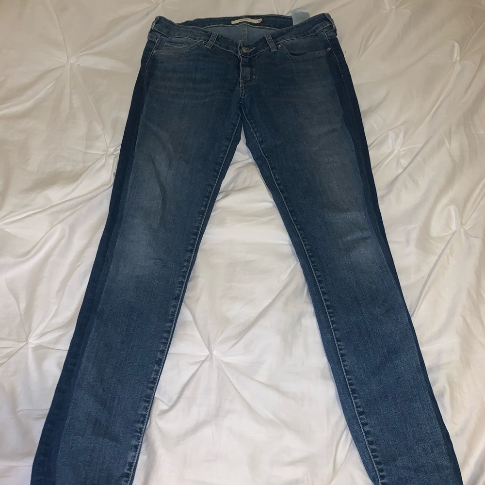 Levis skinny jeans low rise